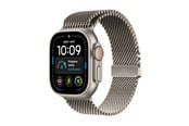Smartwatch, zegarek i opaska sportowa - Apple Watch Ultra 4 GPS + Cellular 49mm Natural Titanium Case with Natural Titanium Milanese Loop - L - MJAA4DH/A
