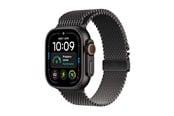Smartwatch, zegarek i opaska sportowa - Apple Watch Ultra 4 GPS + Cellular 49mm Black Titanium Case with Black Titanium Milanese Loop - L - MJAX4DH/A