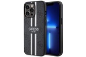 Telefon - Pokrowiec i etui - GUESS GUHMP13LP4RPSK iPhone 13 Pro / 13 6.1" black/black hardcase 4G Printed Stripes MagSafe - 3666339119652