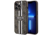 Telefon - Pokrowiec i etui - GUESS GUHMP13XP4RPSW iPhone 13 Pro Max 6.7" brown/brown hardcase 4G Printed Stripes MagSafe - 3666339119768