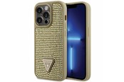 Telefon - Pokrowiec i etui - GUESS GUHCP14LHDGTPD iPhone 14 Pro 6.1" gold/gold hardcase Rhinestone Triangle - 3666339120078