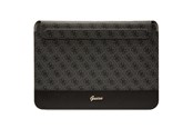 Akcesoria komputerowe - GUESS 4G Stripe Metal Logo case for 14" laptop - black - 3666339110819
