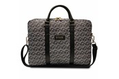 Torba, plecak i pokrowiec na laptopa - GUESS GCube Stripes bag for a 16" laptop - black - 3666339112981