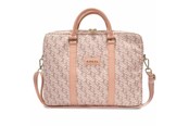 Torba, plecak i pokrowiec na laptopa - GUESS GCube Stripes bag for a 16" laptop - pink - 3666339113001