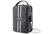 Torba, plecak i pokrowiec na laptopa - GUESS Bag GUHBP4RPSK Organizer black/black 4G Printed Stripes - 3666339120290