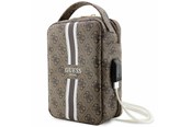 Torba, plecak i pokrowiec na laptopa - GUESS Bag GUHBP4RPSW Organizer brown/brown 4G Printed Stripes - 3666339120306