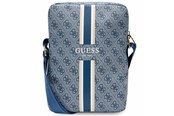 Torba, plecak i pokrowiec na laptopa - GUESS Bag GUTB10P4RPSB 10" blue/blue 4G Stripes Tablet Bag - GUTB10P4RPSB