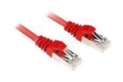 Kabel sieciowy - Sharkoon patch cable - red - Czerwony - RGLI0007