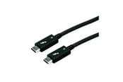 Kable FireWire, ThunderBolt - Roline - Thunderbolt cable - USB-C to USB-C - 80 cm - 11.02.9044