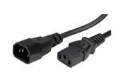 Kabel zasilający (zewnętrzny) - Roline Green - power extension cable - IEC 60320 C14 to power IEC 60320 C13 - 3 m - 19.44.1012