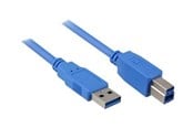 Kabel USB - Sharkoon - USB cable - USB Type B to USB Type A - 2 m - 4044951015641
