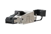 Kabel sieciowy - METZ CONNECT pro - network connector - black - Czarny - 130E405032-E
