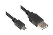 Kabel USB - Alcasa electronik Good Connections - USB cable - USB to Micro-USB Type B - 5 m - 2510-EUM01