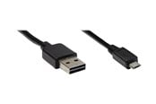 Kabel USB - Alcasa electronik Good Connections - USB cable - USB to Micro-USB Type B - 3 m - 2510-EUM03