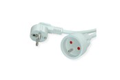 Kabel zasilajacy (zewnetrzny) - Roline VALUE - power extension cable - power CEE 7/7 to French / UTE - 5 m - 19.99.1174