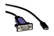 Kabel USB - Roline - USB-C / serial cable - 24 pin USB-C to RS-232 - 1.8 m - 12.02.1170