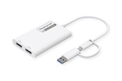 Stacja dokujaca - Roline - docking station - USB-C / USB-A - 2 x DP - 12.03.3207
