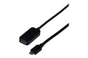Kabel USB - EFB NORDIC EFB-Elektronik - USB-C cable - USB-C to USB Type A - 5 m - EBUSBC-USBA10GE.5