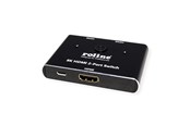 Przełącznik ekranu i dźwięku - Roline - video/audio switch - 8K - 2 ports - 14.01.3592