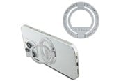 Telefon - Inne akcesoria - GUESS MagSafe Ring Rhinestone holder - silver - 3666339170387