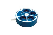 Kabel zasilający (zewnętrzny) - Roline - power strip - 4-way with switch round - 3600 Watt - 19.07.2340