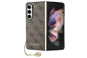 Telefon - Pokrowiec i etui - GUESS GUHCZFD5GF4GBR F946 Z Fold5 brown/brown hardcase 4G Charms Collection - 3666339171971