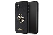 Telefon - Pokrowiec i etui - GUESS GUHCN61HG4SGK case for iPhone 11 / Xr - black Glitter Script Big 4G - 3666339147266