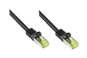 Kabel sieciowy - Alcasa electronik Good Connections RNS patch cable - 15 cm - black - Czarny - 8070R-002S