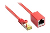 Kabel sieciowy - Alcasa electronik Good Connections RNS patch extension cable - 1 m - red - Czerwony - 8070VR-010R