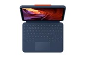 Klawiatura - Logitech Rugged Combo 4 Touch - keyboard and folio case - with trackpad - QWERTY - UK - classic blue Input Device - Etui z klawiaturą - Angielski (UK) - Niebieski - 920-011188
