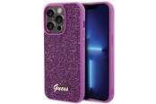 Telefon - Pokrowiec i etui - GUESS Disco Metal Script case for iPhone 15 Pro - pink - 3666339173739