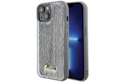 Telefon - Pokrowiec i etui - GUESS Sequin Script Metal case for iPhone 15 - silver - 3666339173159