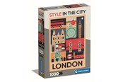 Puzzle - Clementoni Puzzle HQC Style in the City - London 1000 pieces Podłoga - 39844