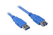 Kabel USB - Sharkoon - USB extension cable - USB Type A to USB Type A - 3 m - 4044951015696