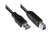 Kabel USB - Alcasa electronik Good Connections - USB cable - USB Type A to USB Type B - 1 m - 2710-S01