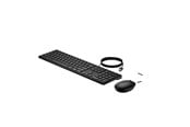 Klawiatura - HP Desktop 320MK - Zestaw klawiatura i mysz - Angielski - Czarny - 9SR36UT#ABU