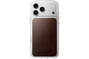 Telefon - Pokrowiec i etui - Nomad Clear Leather Case - rustic brown (Horween) - iPhone 18 Pro Max/17 Pro Max - 114754118E8E