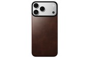 Telefon - Pokrowiec i etui - Nomad Magnetic Leather Back - rustic brown (Horween) - Magsafe - iPhone 18 Pro Max/17 Pro Max - 114774118E8E