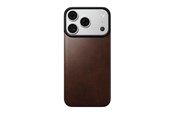 Telefon - Pokrowiec i etui - Nomad Magnetic Leather Back - rustic brown (Horween) - Magsafe - iPhone 18 Pro/17 Pro - 114775118E8E