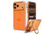 Telefon - Pokrowiec i etui - Spigen Ultra Hybrid Optik S MagSafe - clear orange - iPhone 18 Pro Max/17 Pro Max - ACS11910