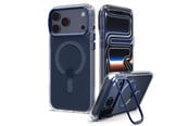 Telefon - Pokrowiec i etui - Spigen Ultra Hybrid Optik S MagSafe - clear deep blue - iPhone 18 Pro/17 Pro - ACS11922