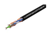Kabel sieciowy - Lanview bulk cable - 305 m - black - Czarny - 305m - LVN122151