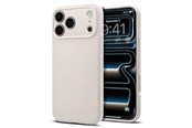 Telefon - Pokrowiec i etui - Spigen Liquid Air - natural titanium - iPhone 18 Pro Max/17 Pro Max - ACS12114