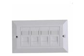 Akcesoria sieciowe - Lanview faceplate - UK type 146x86 mm - LVN126188UK-4