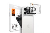 Telefon - szkło ochronne - Spigen Glass tR EZ Fit Optik Pro XL 1 Pack - dark gray - iPhone 18 Pro - AGL12035