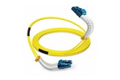 Kabel sieciowy - Lanview Bendable patch cable - 0.5 m - yellow - Żółty - LVO2314005-FLEX