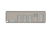 Akcesoria komputerowe - Supermicro I/O Shield - system I/O shield panel - MCP-260-00084-0N