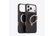 Telefon - Pokrowiec i etui - Torras Ostand Q3 VegSkin - black - iPhone 18 Pro - X00RP147M18026
