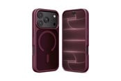 Telefon - Pokrowiec i etui - CRONG Hybrid MATTE Magnetic case with MagSafe for iPhone 18 Pro / iPhone 17 Pro - Burgundy - CRGHMMIP1863PPRP
