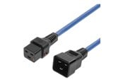 Kabel zasilający (wewnętrzny) - MicroConnect - power cable - IEC 60320 C19 to IEC 60320 C20 - 1 m - MC-C19C20LOCK-1M-B